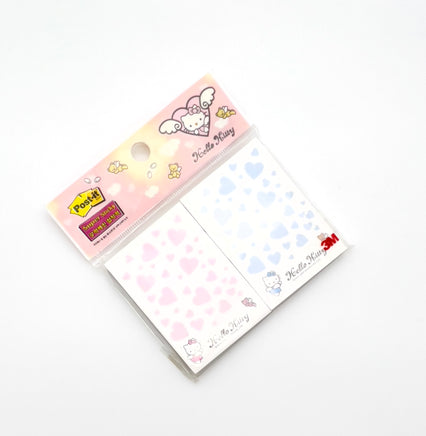 Sanrio Licensed Hello Kitty Super Sticky Note Pads – 2009 Korean Import (Set of 2)