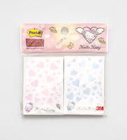 Sanrio Licensed Hello Kitty Super Sticky Note Pads – 2009 Korean Import (Set of 2)