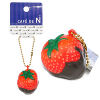 Cafe De N Fondue Strawberry squishy