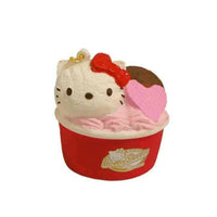 Hello Kitty Lovely Sweets Vanilla Ice Cream Cup Squishy