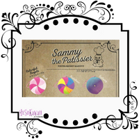 Sammy the Patissier colorful bagel squishy