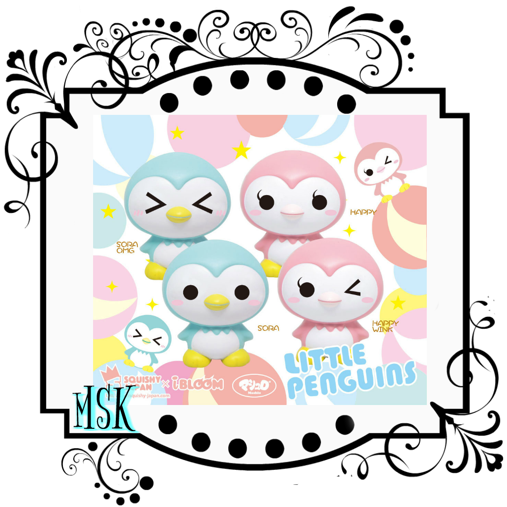 Initiativ sandwich Stien I-Bloom Little Penguins squishy | MeSoKawaii SQUISHY & KAWAII Online Store