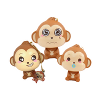 Puni Maru Baby Cheeki Monkey Squishy