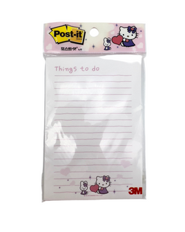 Sanrio Licensed Hello Kitty “Things To Do” Post-it Pad – Rare 2009 Korean Import