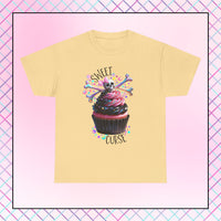 Sweet Curse Skull-n-bones Cupcake Tee