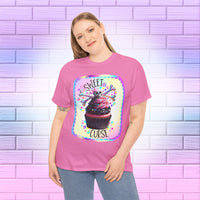 Sweet Curse Skull n Crossbones Cupcake T-Shirt