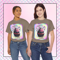 Sweet Curse Skull n Crossbones Cupcake T-Shirt