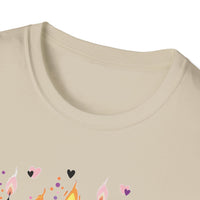 Spooky Gothic Halloween Melting Candle T-Shirt
