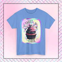 Sweet Curse Skull n Crossbones Cupcake T-Shirt