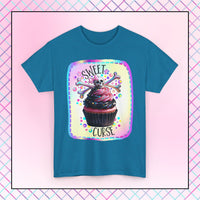 Sweet Curse Skull n Crossbones Cupcake T-Shirt