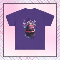 Sweet Curse Skull-n-bones Cupcake Tee