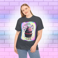 Sweet Curse Skull n Crossbones Cupcake T-Shirt