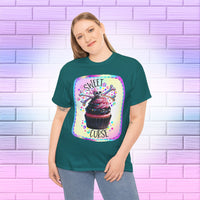 Sweet Curse Skull n Crossbones Cupcake T-Shirt