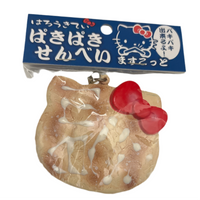 Hello Kitty RARE Paki Paki rice cracker Senbei Squishy