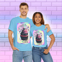 Sweet Curse Skull n Crossbones Cupcake T-Shirt