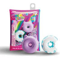 Squishy toy with packaging on a white background