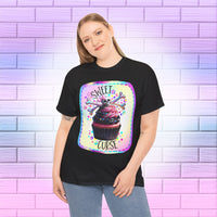 Sweet Curse Skull n Crossbones Cupcake T-Shirt