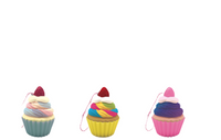 Sammy the Patissier Colorful Cupcake squishy