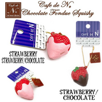 Cafe De N Fondue Strawberry squishy