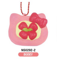 Hello Kitty Strawberry Danish & Berry Macaron squishy series