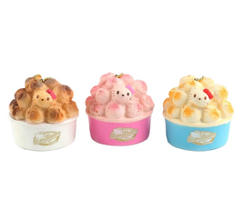 Hello Kitty popcorn looks so realistic and textured squishy