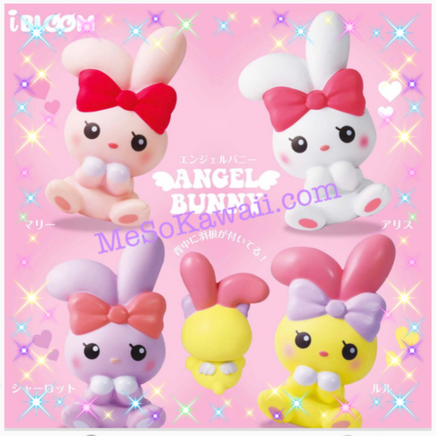 I-Bloom Angel Bunny scented super squishy| MeSoKawaii