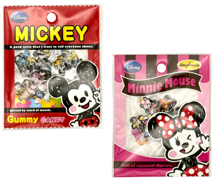 Kawaii sweets 20-piece puffy sticker sack, Gummy Candy and Doughnuts themes, perfect for scrapbooking, journaling, decorating, and kawaii crafts