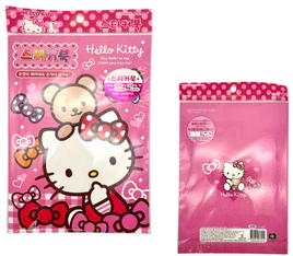 Kitty Sticker Book |Licensed 10-Page Kawaii Sticker Collector Album | Reusable Sticker Storage Book