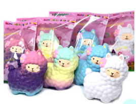 Blue Alpaca Squishy