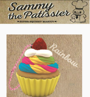the Patissier Colorful Cupcake squishy