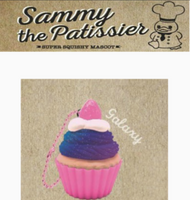 the Patissier Colorful Cupcake squishy