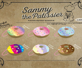 The Patissier Colorful Donuts squishy