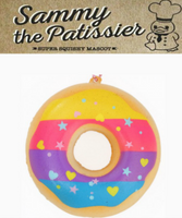 The Patissier Colorful Donuts squishy