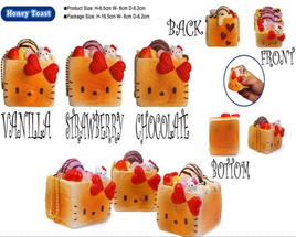 Kitty Honey Toast squishy Bread