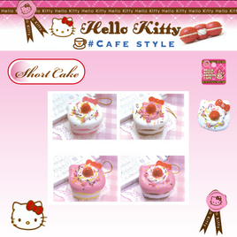 Kitty Sweets Cafe Shortcake Squishy Mascot