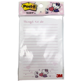 Kitty sticky note pad