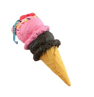 Hello Kitty Double Scoop Ice Cream Squishy