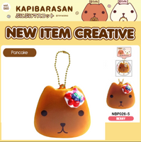 Cafe Series Squishy Collection - Licensed Cute Ice Cream, Cupcake & Pancake Charms