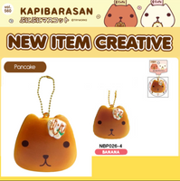 Cafe Series Squishy Collection - Licensed Cute Ice Cream, Cupcake & Pancake Charms