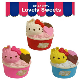 Kitty Ice Cream Cup Squishy