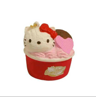 Kitty Ice Cream Cup Squishy
