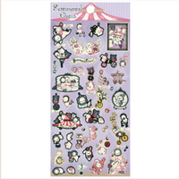 Circus Dreamy Land Foil Stickers – Licensed Kawaii Scrapbooking Stickers 2013