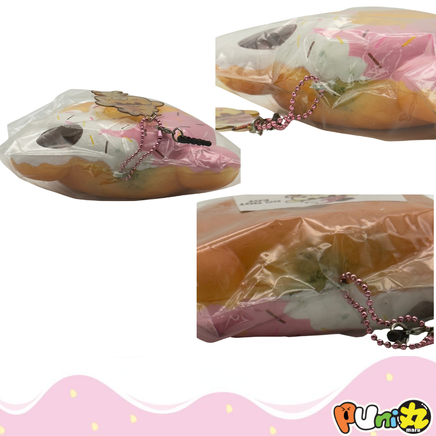 Yummiibear Creamiicandy Jumbo Donut Squishy – Super Soft, Slow Rising & Scented 