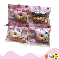 Yummiibear Delight Mini Donut Squishy – Licensed, Original Packaging with Cell Phone Plug