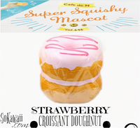Cafe De N Croissant doughnut Squishy