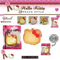 Hello Kitty Sweets Cafe Rusk Bread Squishy! This super rare collectible was originally produced between '76–'10, and comes sealed in its original packaging