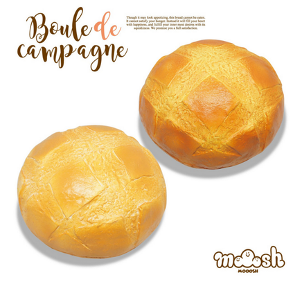 I-Bloom Boule de Campagne Squishy, a super realistic, scented bread squishy that’s as visually delightful as it is satisfying to squish! Created in 2017