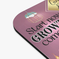 Kawaii cozy office positive affirmation mouse pad that brightens up your desk and provides a cheerful and motivating vibe