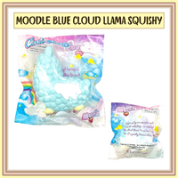 Moodle Cloud Llama Squishy, kawaii collectible, soft and slow rising, perfect for stress relief, keychain, backpack, purse, or desk accessory