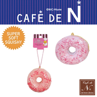 Licensed Sammy the Patissier Pink Berry Donut Squishy – Authentic & Adorable Collectible